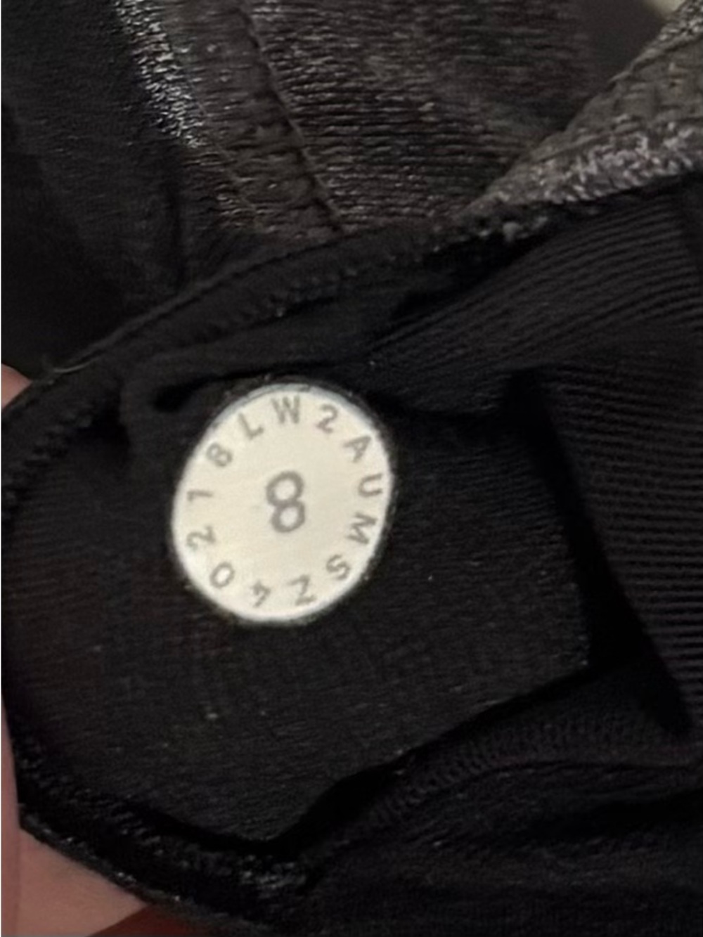 lululemon athletica Heather Gray Crisscross Back Sports Bra - Picture 6 of 8